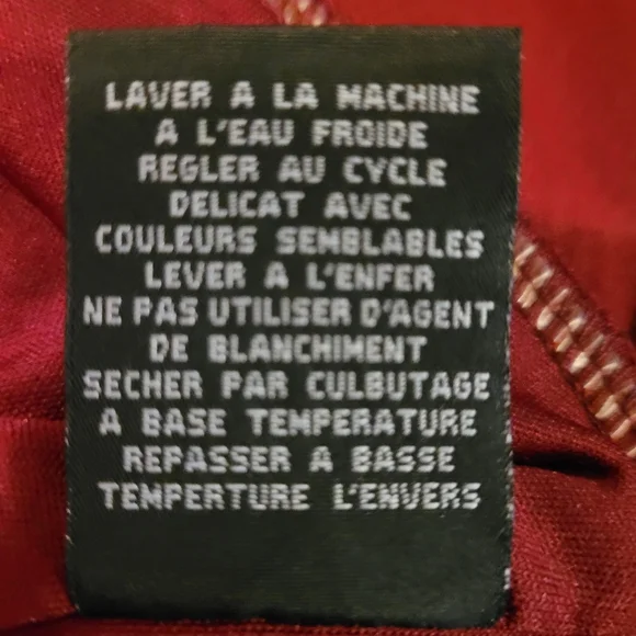 NWT Revamped BURGUNDY Summer top, Excellent Condition - Picture 6 of 7